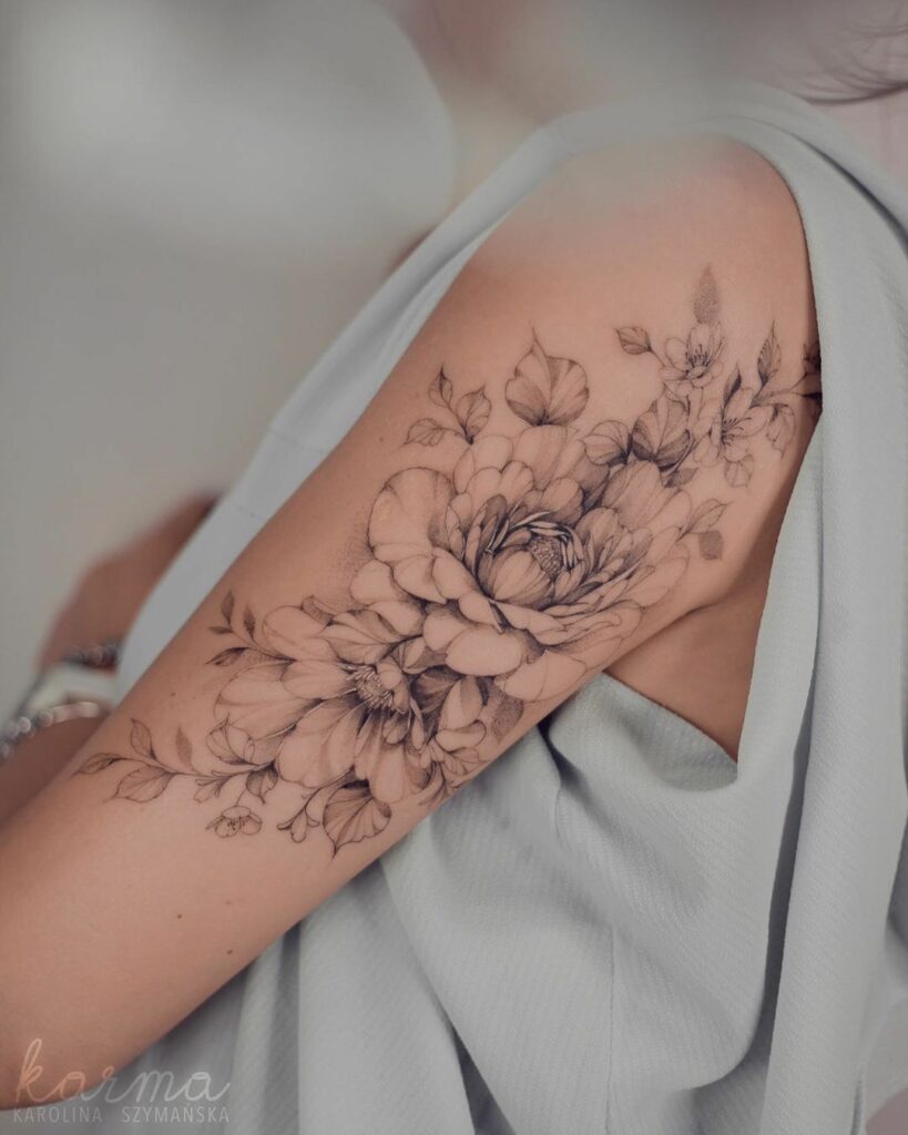 Blumen namen tattoos mit 