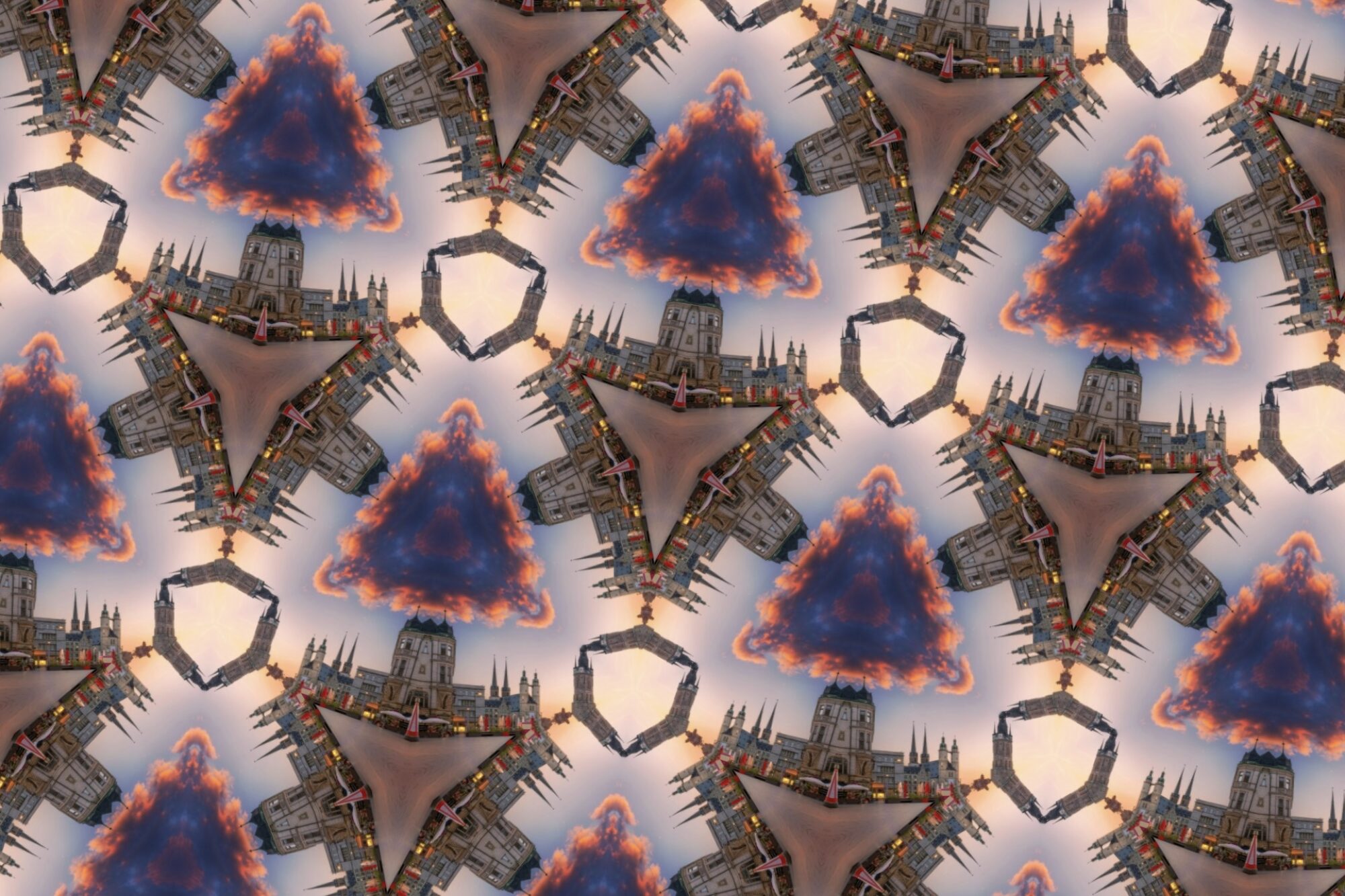 Halle als Kaleidoskop