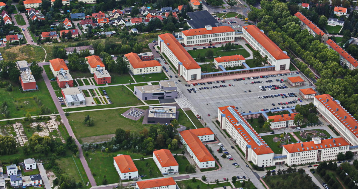 Der Campus in Heide-Süd: kurze Wege und alles an einem Ort