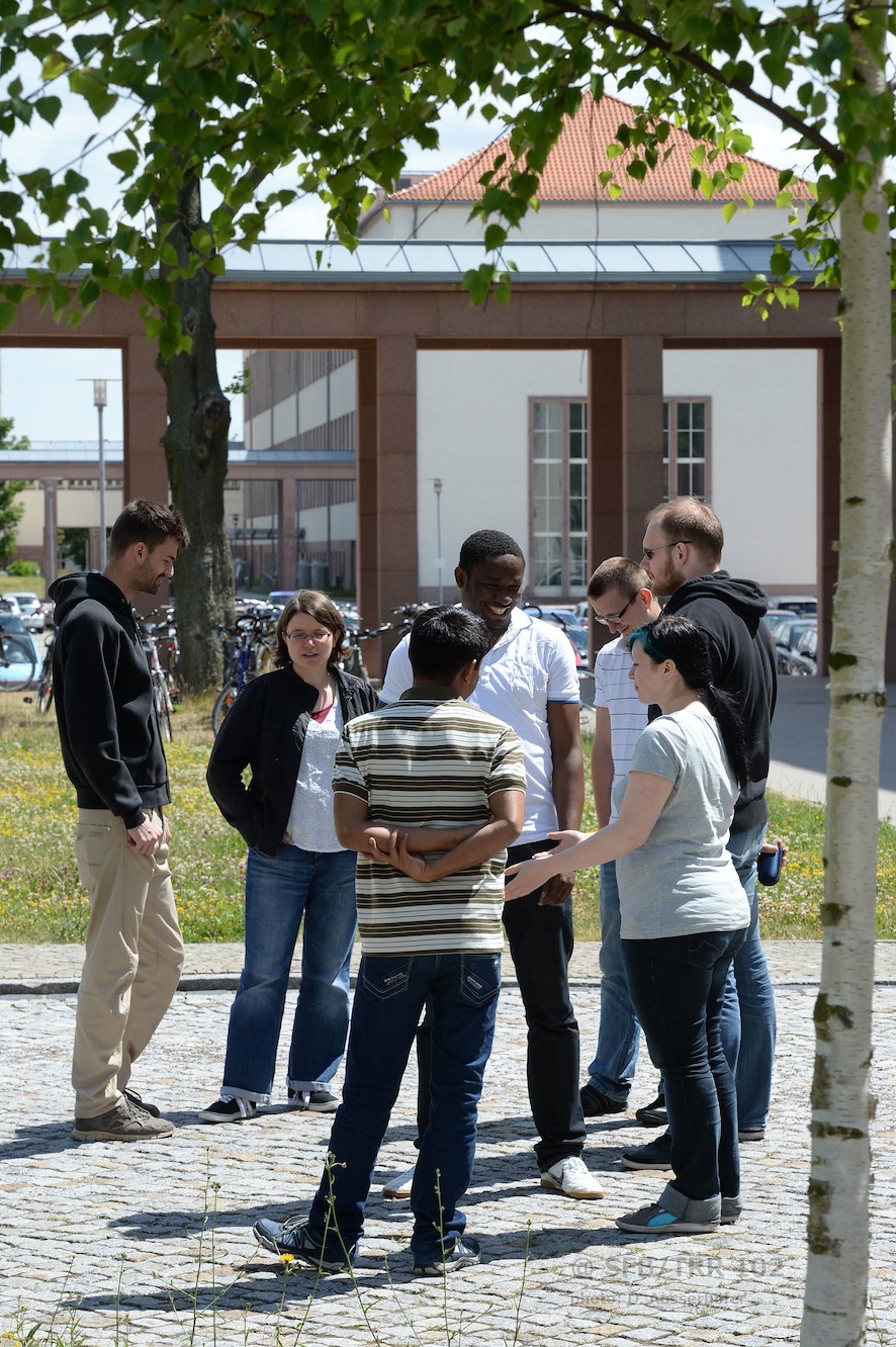 At the campus Heide-Süd