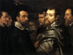 Peter P. Rubens, Self-Portrait in a Circle of Friends