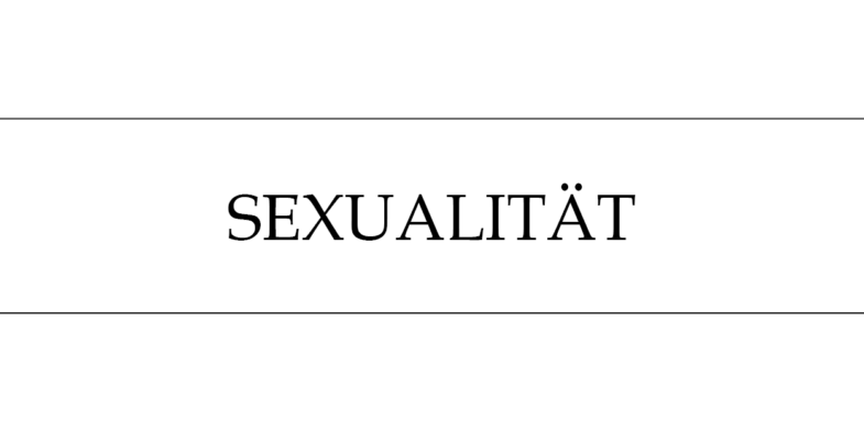 Sexualität